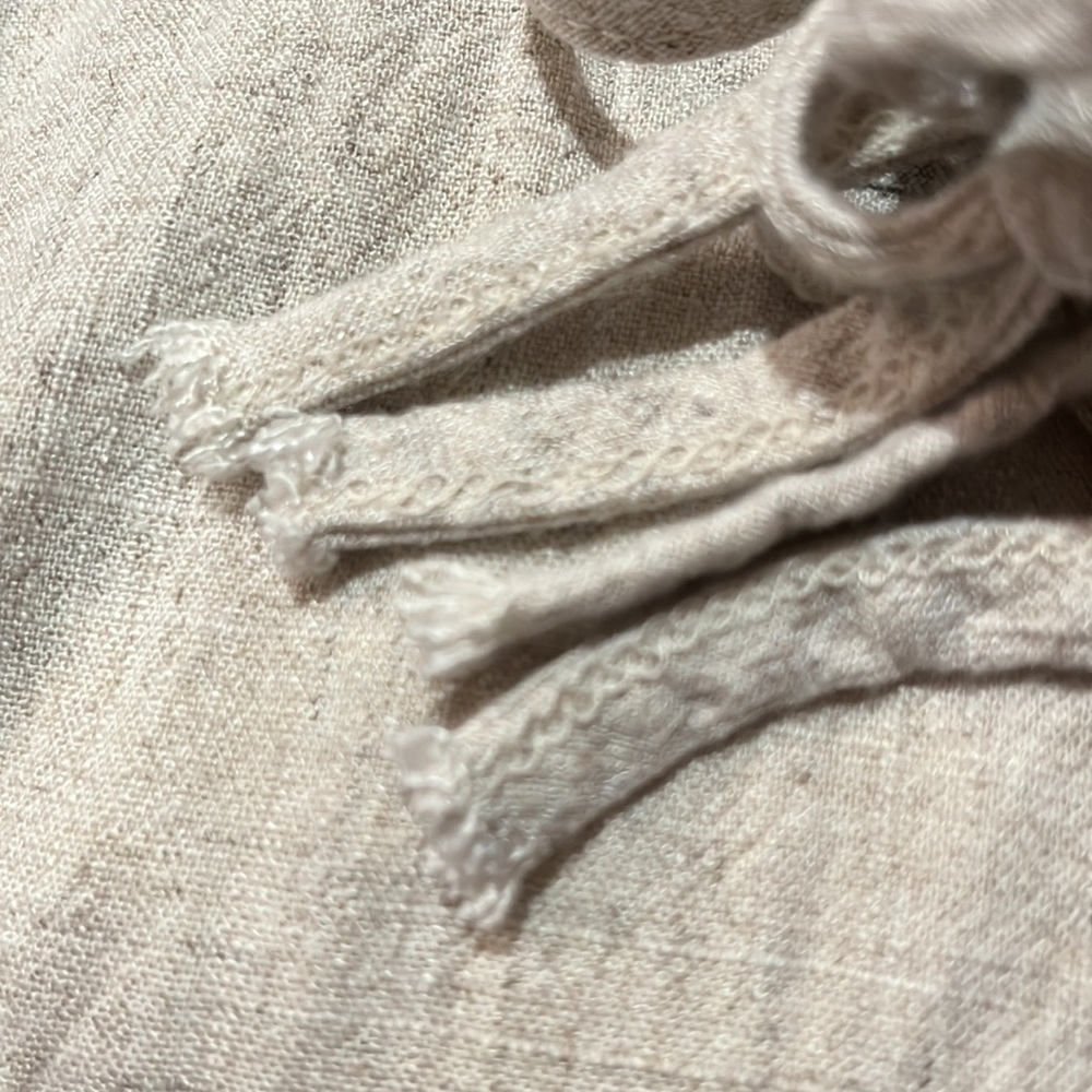 Stillwater Relax fit Linen Blend Some Beachy Overalls - Picture 16 of 17